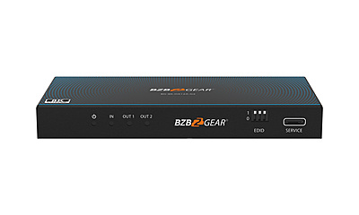 BG-8K-DA12A-G2 | 1x2 8K UHD HDMI 2.1 48Gbps Splitter with Auto Downscaling/Audio De-embedder BG-8K-DA12A-G2 | 1x2 8K UHD HDMI 2.1 48Gbps Splitter with Auto Downscaling/Audio De-embedder