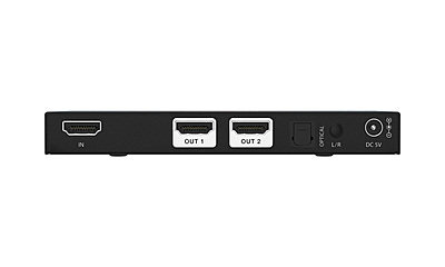 BG-8K-DA12A-G2 | 1x2 8K UHD HDMI 2.1 48Gbps Splitter with Auto Downscaling/Audio De-embedder BG-8K-DA12A-G2 | 1x2 8K UHD HDMI 2.1 48Gbps Splitter with Auto Downscaling/Audio De-embedder