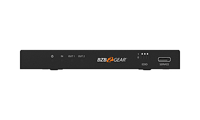 BG-8K-DA12A-G2 | 1x2 8K UHD HDMI 2.1 48Gbps Splitter with Auto Downscaling/Audio De-embedder BG-8K-DA12A-G2 | 1x2 8K UHD HDMI 2.1 48Gbps Splitter with Auto Downscaling/Audio De-embedder