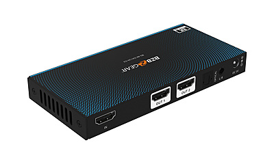 BG-8K-DA12A-G2 | 1x2 8K UHD HDMI 2.1 48Gbps Splitter with Auto Downscaling/Audio De-embedder BG-8K-DA12A-G2 | 1x2 8K UHD HDMI 2.1 48Gbps Splitter with Auto Downscaling/Audio De-embedder