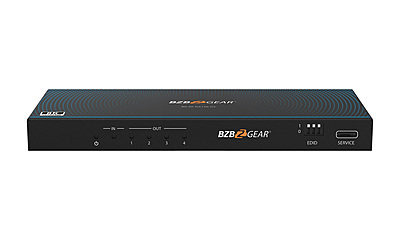 BG-8K-DA14A-G2 | 1x4 8K UHD HDMI 2.1 48Gbps Splitter with Auto Downscalling/Audio De-embedder BG-8K-DA14A-G2 | 1x4 8K UHD HDMI 2.1 48Gbps Splitter with Auto Downscalling/Audio De-embedder