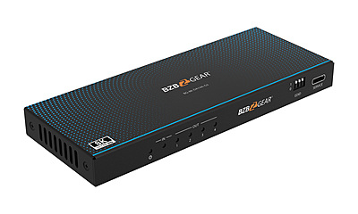 BG-8K-DA14A-G2 | 1x4 8K UHD HDMI 2.1 48Gbps Splitter with Auto Downscalling/Audio De-embedder BG-8K-DA14A-G2 | 1x4 8K UHD HDMI 2.1 48Gbps Splitter with Auto Downscalling/Audio De-embedder