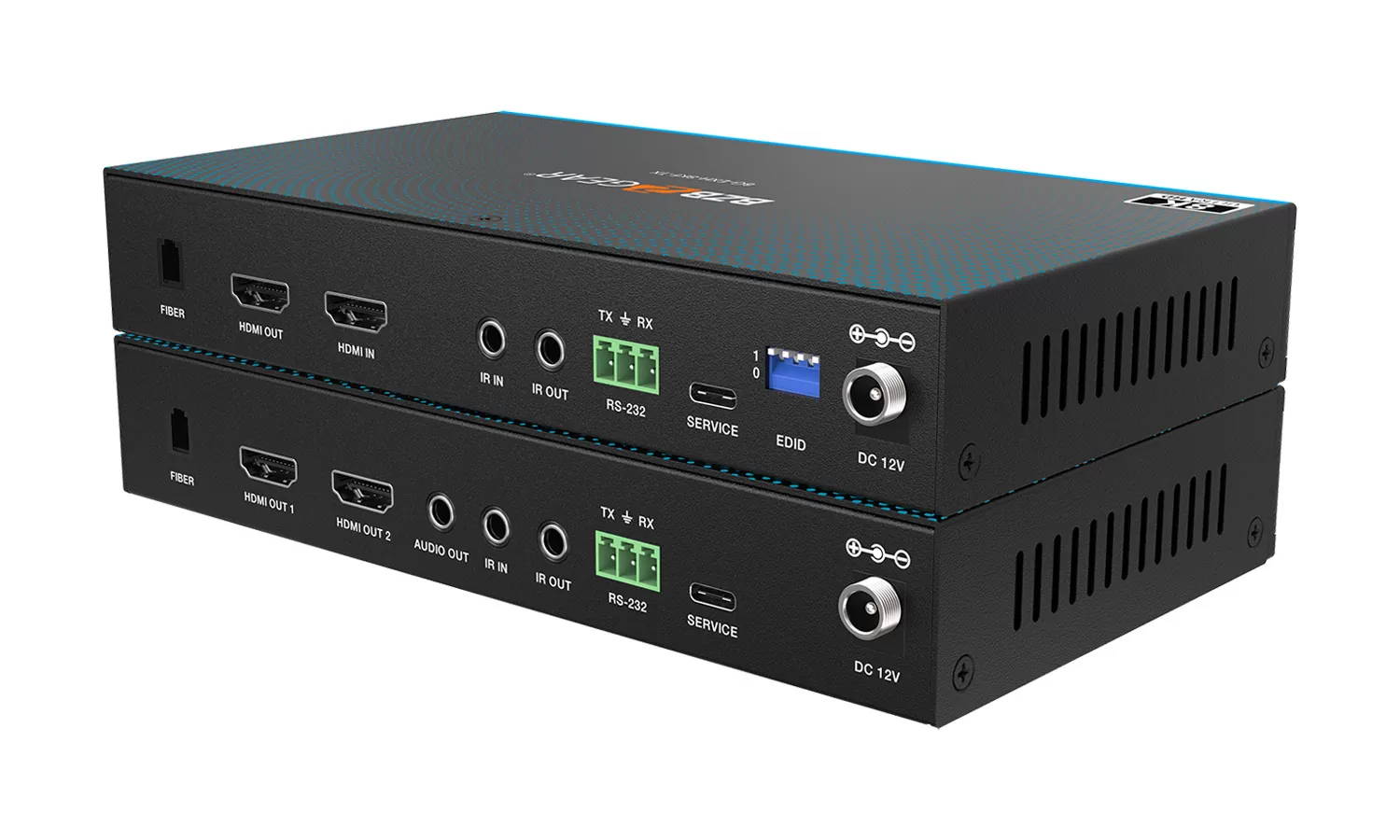 BG-EXH-8KF | 8K UHD HDMI 2.1 Over Fiber Extender - 8K60/4K120Hz with IR/RS-232/EDID Manager BG-EXH-8KF | 8K UHD HDMI 2.1 Over Fiber Extender - 8K60/4K120Hz with IR/RS-232/EDID Manager