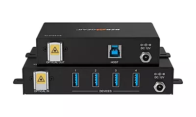 BG-EXUF | 4-Port USB 2.0/3.0/3.1 SuperSpeed Extender Over Fiber Optic Cable BG-EXUF | 4-Port USB 2.0/3.0/3.1 SuperSpeed Extender Over Fiber Optic Cable