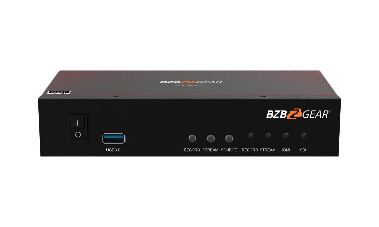 BG-STREAM-DE | 1 Channel SDI/HDMI Encoder/Decoder/Recorder with Audio/USB 3.0 for Storage (Dante AV-H Ready) BG-STREAM-DE | 1 Channel SDI/HDMI Encoder/Decoder/Recorder with Audio/USB 3.0 for Storage (Dante AV-H Ready)