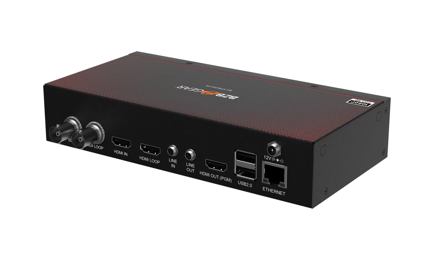 BG-STREAM-DE | 1 Channel SDI/HDMI Encoder/Decoder/Recorder with Audio/USB 3.0 for Storage (Dante AV-H Ready) BG-STREAM-DE | 1 Channel SDI/HDMI Encoder/Decoder/Recorder with Audio/USB 3.0 for Storage (Dante AV-H Ready)
