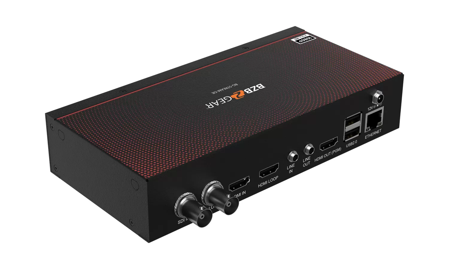 BG-STREAM-DE | 1 Channel SDI/HDMI Encoder/Decoder/Recorder with Audio/USB 3.0 for Storage (Dante AV-H Ready) BG-STREAM-DE | 1 Channel SDI/HDMI Encoder/Decoder/Recorder with Audio/USB 3.0 for Storage (Dante AV-H Ready)