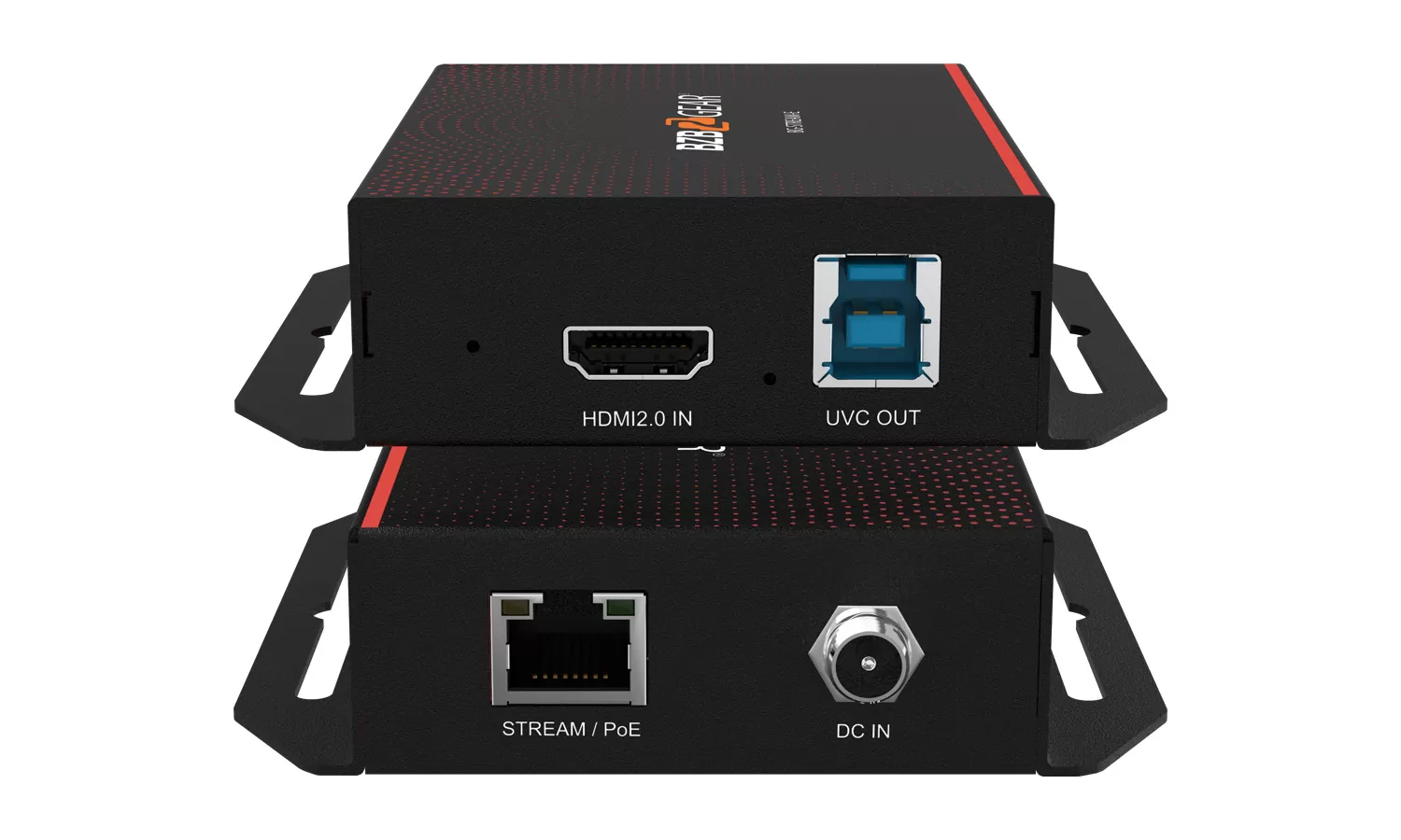 BG-STREAM-E |  HDMI to IP/UVC POE Encoder Supports H.264/H.265/AVC (Dante AV-H Ready)