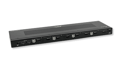 BLOCKER Secure KVM Dual Head 4 ports HDMI