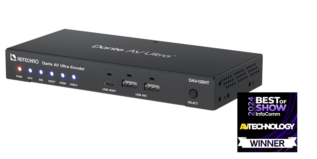 Dante AV Ultra Decoder DAV-02HR Dante AV Ultra Decoder DAV-02HR