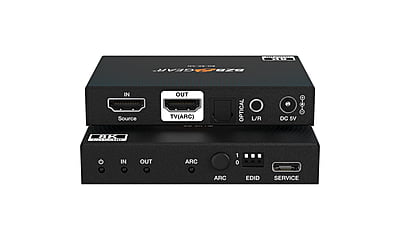 8K60 HDMI 2.1 Audio De-embedder to S/PDIF and L/R Converter