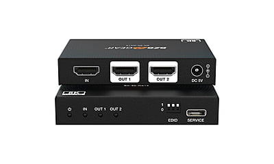 1x2 8K UHD HDMI 2.1 Splitter (8K60 4K120 4:4:4 10bit)