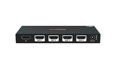 1x4 8K UHD HDMI 2.1 Splitter (8K60 4K120 4:4:4 10bit)