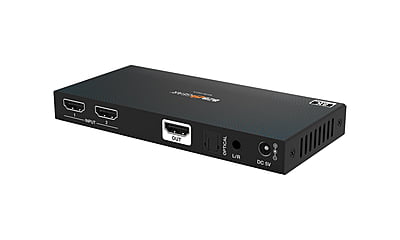 2x1 8K UHD HDMI 2.1 Switcher with Audio De-embedder (8K60, 4K120Hz 4:4:4 10bit VRR, FVA, ALLM support)