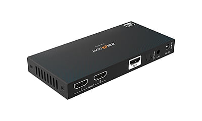 2x1 8K UHD HDMI 2.1 Switcher with Audio De-embedder (8K60, 4K120Hz 4:4:4 10bit VRR, FVA, ALLM support)