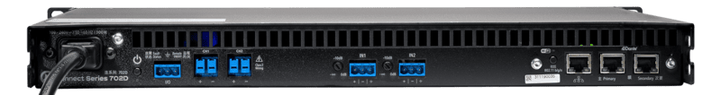 CS702D SMART AMP | 2 CHANNELS | 700 WATTS PER CHANNEL, Dante