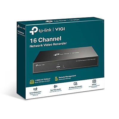 VIGI-NVR1016H | VIGI 16 Channel Network Video Recorder