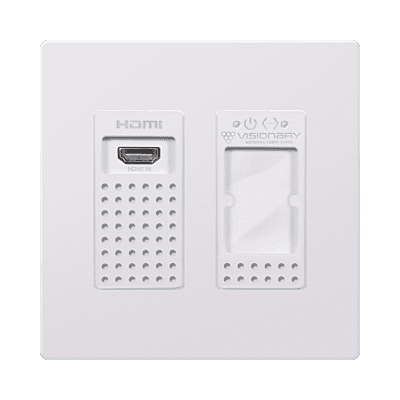 4-Series Wallplate Encoders (Dante or Embedded Audio)