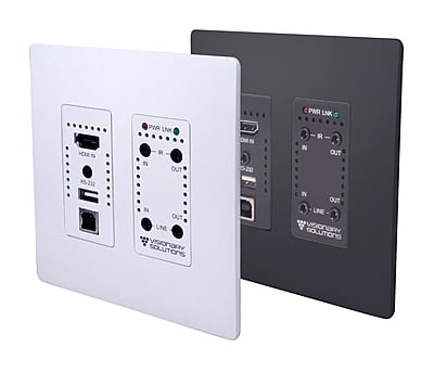 4-Series Wallplate Encoders (Dante or Embedded Audio)