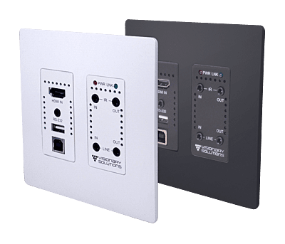 4-Series Wallplate Encoders (Dante or Embedded Audio)