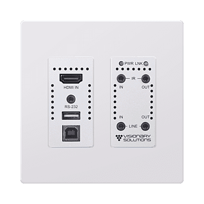 4-Series Wallplate Encoders (Dante or Embedded Audio)