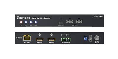 Dante AV Ultra Decoder DAV-02HR